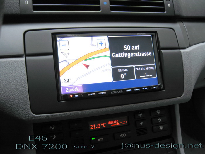 Double din kit for bmw e46 #4